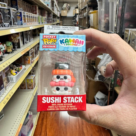 Funko POP! Keychain: Kawaii Foodies Sushi Stack Novelty Keyring - Collectable Mini Figure
