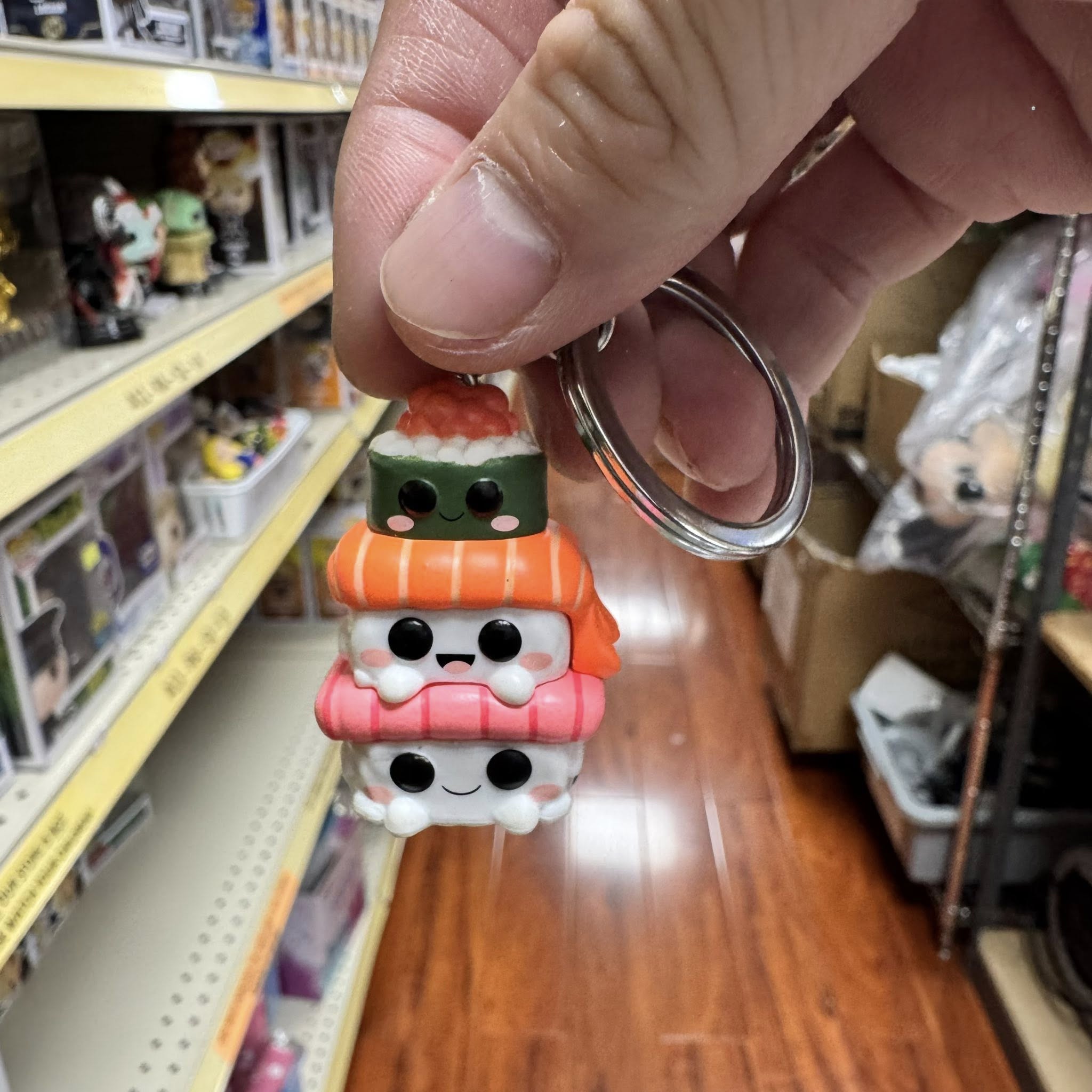 Funko POP! Keychain: Kawaii Foodies Sushi Stack Novelty Keyring - Collectable Mini Figure