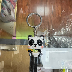 Funko POP! Keychain: Kawaii Foodie Poke Panda Novelty Keyring - Collectable Mini Figure