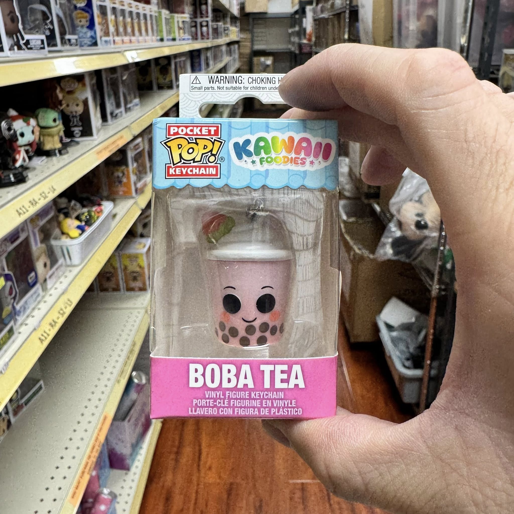 Funko POP! Keychain: Kawaii Foodies Boba Tea Novelty Keyring - Collectable Mini Figure