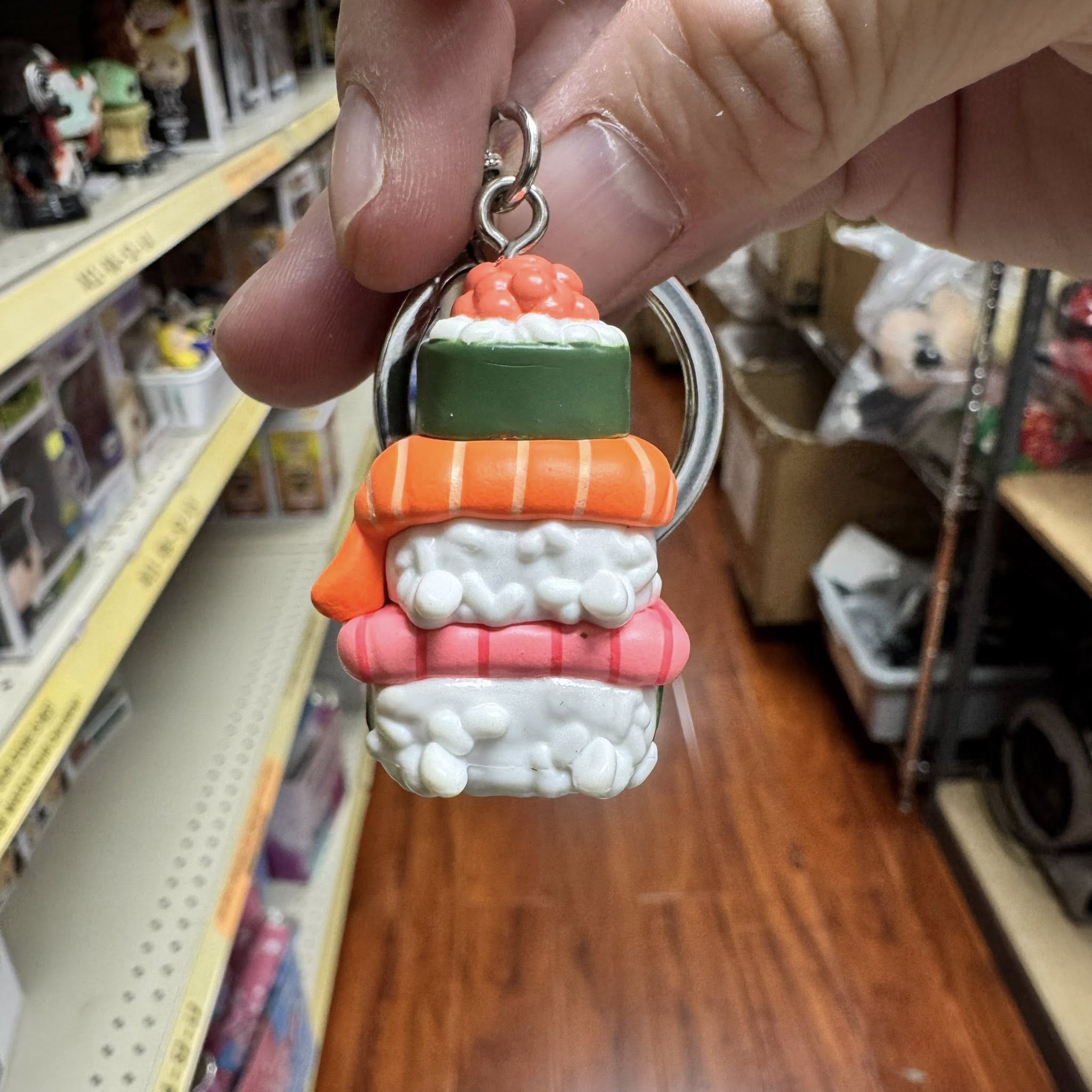 Funko POP! Keychain: Kawaii Foodies Sushi Stack Novelty Keyring - Collectable Mini Figure