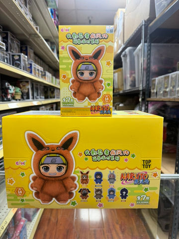 TOP TOY: Genuine Naruto Beast Party Series Plush Blind Box Figure Gift Hot 2025 1PC RANDOM