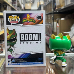 Funko Pop! COMICS Mighty Morphin Power Rangers: GREEN RANGER Vinyl Figure Entertainment Earth Exclusive #49