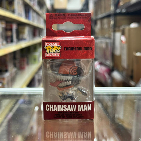Funko POP! Keychain: Chainsaw Man Novelty Keyring - Collectable Mini Vinyl Figure