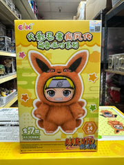 TOP TOY: Genuine Naruto Beast Party Series Plush Blind Box Figure Gift Hot 2025 1PC RANDOM