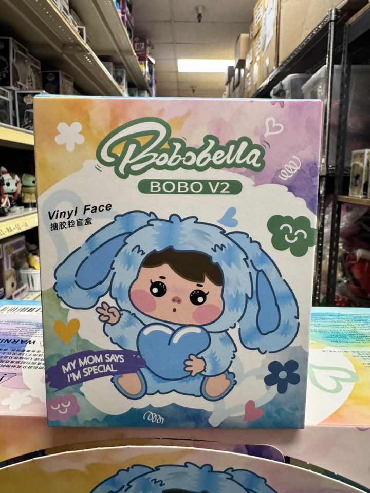 BOBOBELLA BOBO V2 Plush Vinyl Face Blind Box Figure Gift Hot 2025 1PC RANDOM