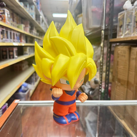 Monogram: Anime DragonballZ Super Saiyan Goku PVC Figural Coin Bank