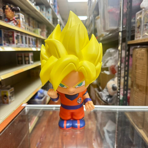 Monogram: Anime DragonballZ Super Saiyan Goku PVC Figural Coin Bank