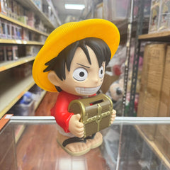 Monogram: Anime One Piece Luffy with Treasure Chest PVC Figural Coin Bank