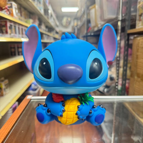 Monogram:  Disney - Stitch with Pineapple PVC Figural Coin Bank