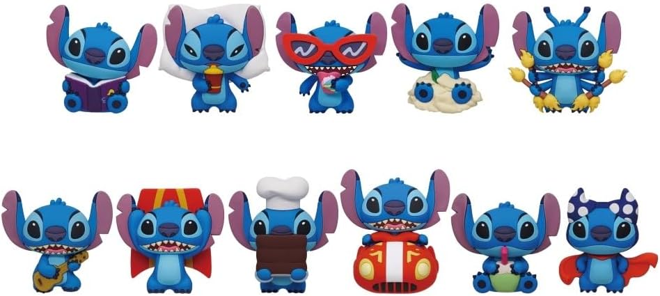 Monogram: Disney - Stitch 3-D Foam Bag Clip Blind Bag Series 7
