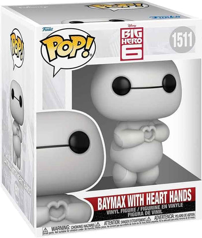 Funko POP Super: Big Hero 6 – Baymax - (Heart Hands) - Collectable Vinyl Figure