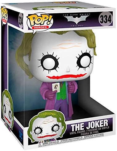 Funko POP! Jumbo 10” - Batman The Dark Knight Trilogy - The Joker Vinyl Figure