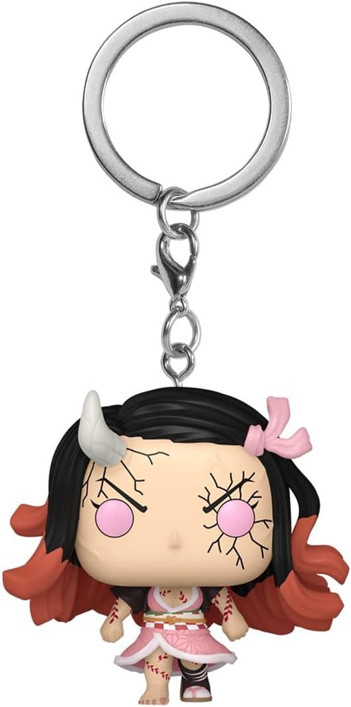 Funko POP Keychain: DS - Nezuko Kamado - (Demon Form) - Demon Slayer Vinyl Figure