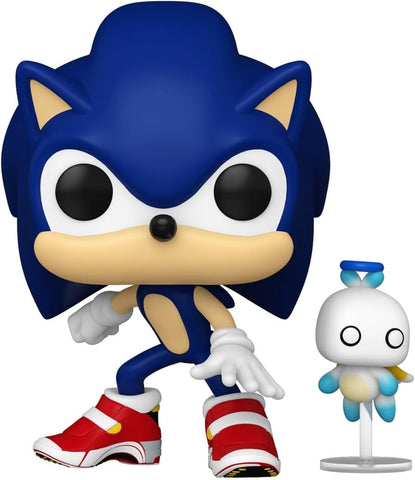 Funko POP & Buddy: Sonic The Hedgehog - Sonic The Hedgehog with Hero Chao - Collectable Vinyl Figure