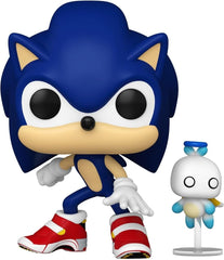 Funko POP & Buddy: Sonic The Hedgehog - Sonic The Hedgehog with Hero Chao - Collectable Vinyl Figure