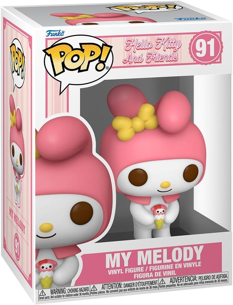 Funko Pop! Sanrio: Hello Kitty and Friends - My Melody Vinyl Figure #91