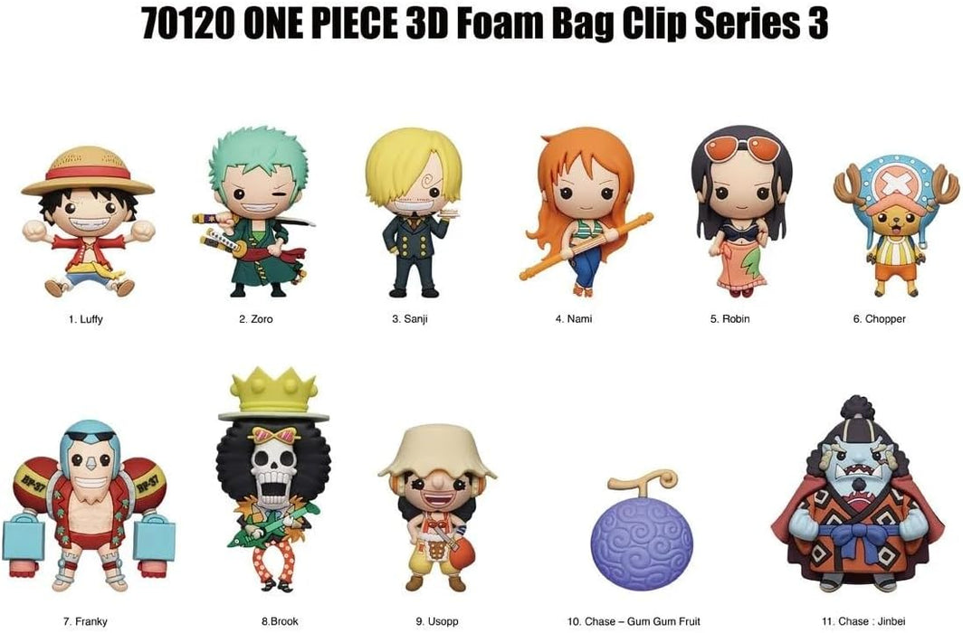 Monogram: One Piece 3-D Foam Clip Bag Clip Blind Bag Series 3 (1 x Random)