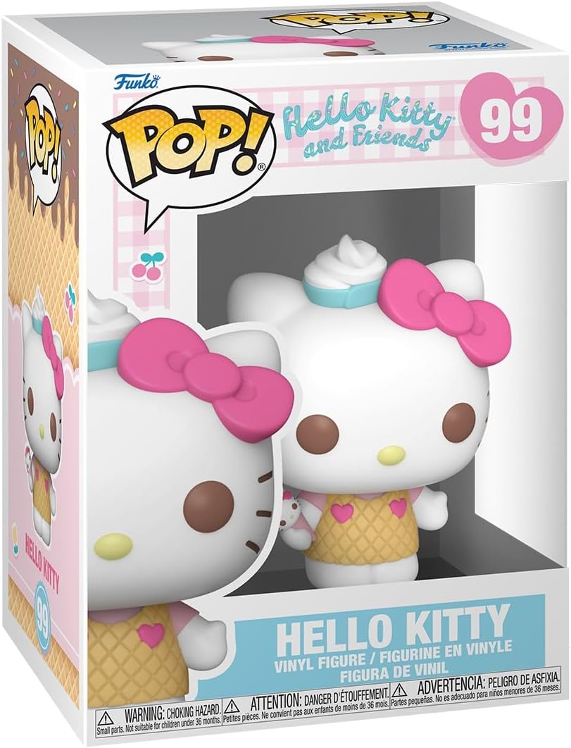 Funko POP Sanrio: Hello Kitty - Hello Kitty - (Icecream) - Collectable Vinyl Figure