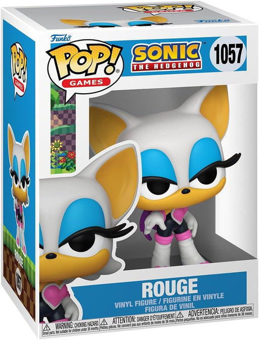 Funko POP Games: Sonic - Rogue The Bat - Rouge - Sonic The Hedgehog - Collectable Vinyl Figure