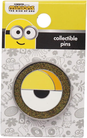 Monogram Universal Minions Eye ICON Enamel PIN
