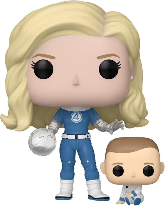 Funko Pop! & Buddy: The Fantastic Four: First Steps - Invisible Woman - Fantastic Four (2025) - Collectable Vinyl Figure