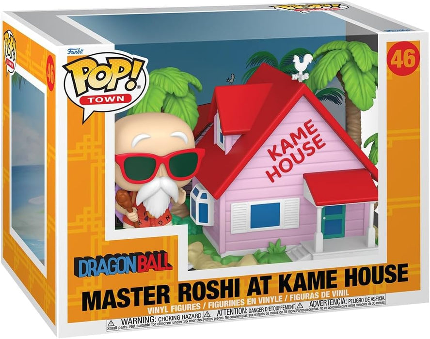Funko Pop! Town: Dragon Ball - Master Roshi at Kame House - Collectable Vinyl Figure