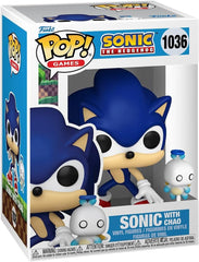 Funko POP & Buddy: Sonic The Hedgehog - Sonic The Hedgehog with Hero Chao - Collectable Vinyl Figure