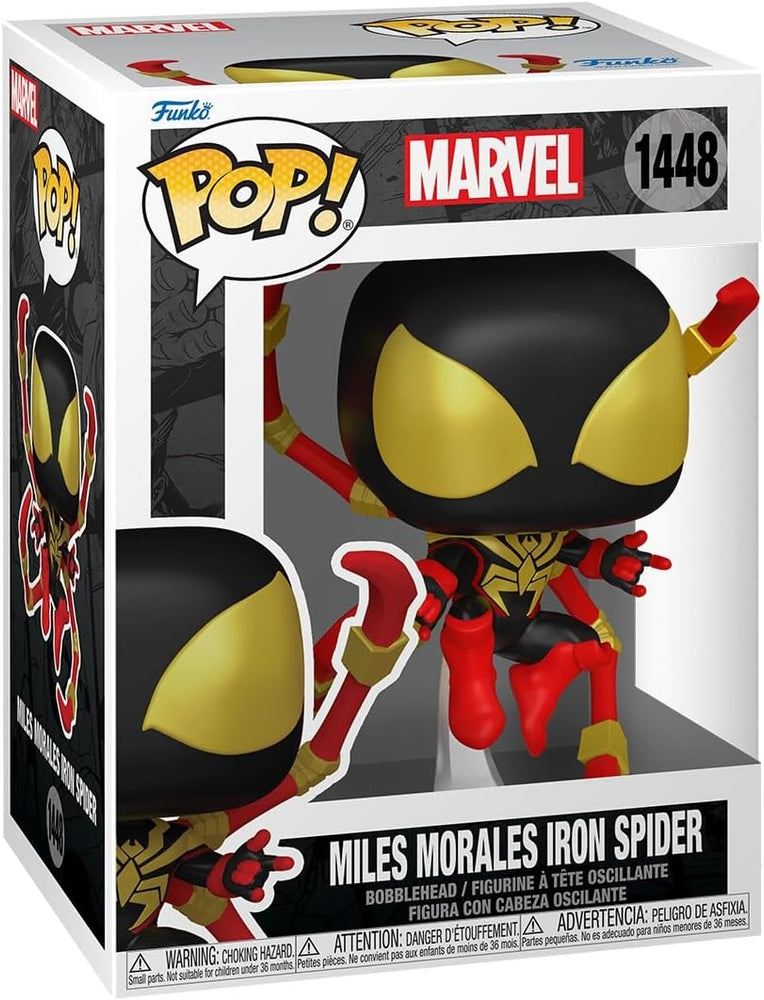 Funko Pop! Marvel: Spider-Man Comics - Miles Morales Iron Spider Vinyl Figure