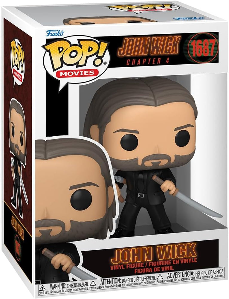 Funko Pop! Movies JOHN WICK CHAPTER 4: John Wick Vinyl Figure #1687