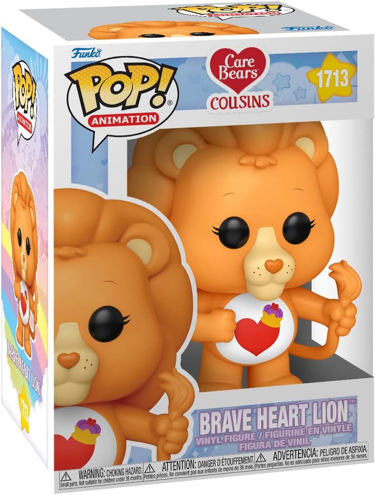 Funko POP! TV: CB Cousins - Brave Heart Lion - Care Bears - Collectable Vinyl Figure