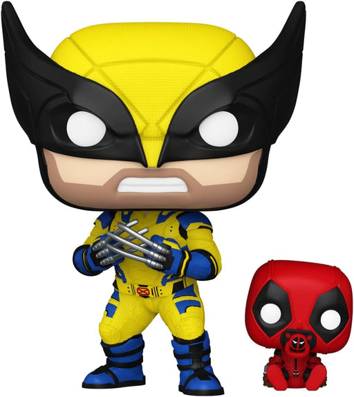 Funko Pop! & Buddy: Deadpool & Wolverine- Wolverine with Babypool Vinyl Figure