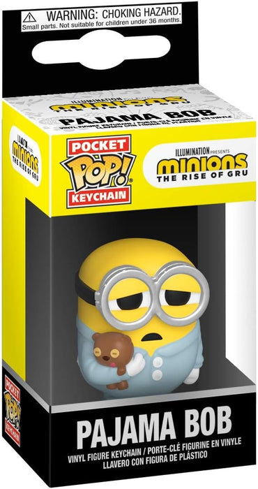 Funko Pop! Keychain: Minions: The Rise of Gru - Pajama Bob Vinyl Figure