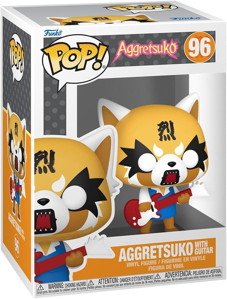 Funko Pop! Sanrio: Aggretsuko with Guitar Vinyl Figure