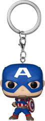 Funko POP! Keychain: Marvel - Captain America - Marvel Comics Novelty Keyring