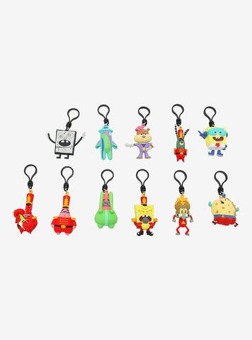 Monogram: Spongebob Squarepants 3-D Foam Bag Clip Mystery Bag S6 (1 x Random Blind Bag)