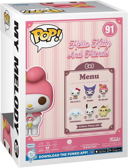 Funko Pop! Sanrio: Hello Kitty and Friends - My Melody Vinyl Figure #91