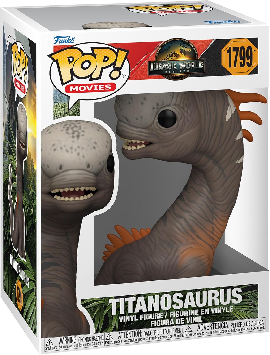 Funko Pop! Movies: Jurassic World: Rebirth - Titanosaurus - Collectable Vinyl Figure