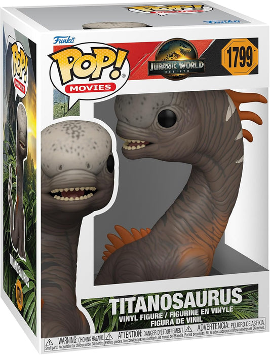 Funko Pop! Movies: Jurassic World: Rebirth - Titanosaurus - Collectable Vinyl Figure