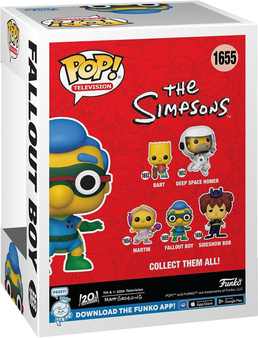 The Simpsons Milhouse as Fallout Boy Funko Pop! Vinyl Figure