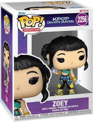 Funko Pop! Animation: K-POP DEMON HUNTERS ZOEY Vinyl Figure #2256