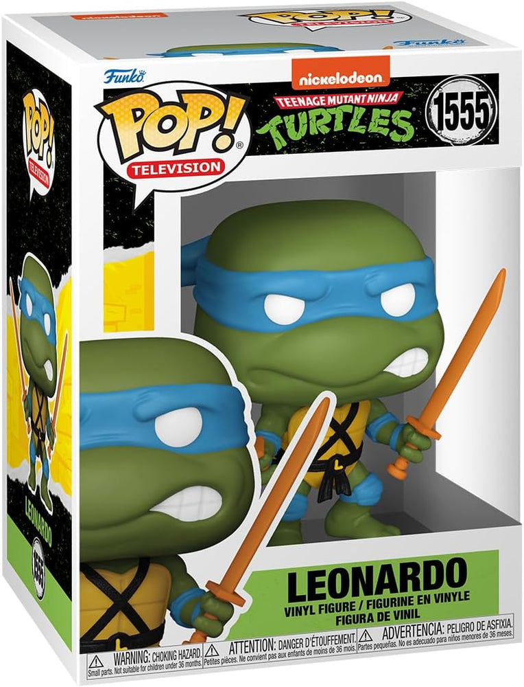 Funko Pop! TV: Teenage Mutant Ninja Turtles - Leonardo Vinyl Figure #1555