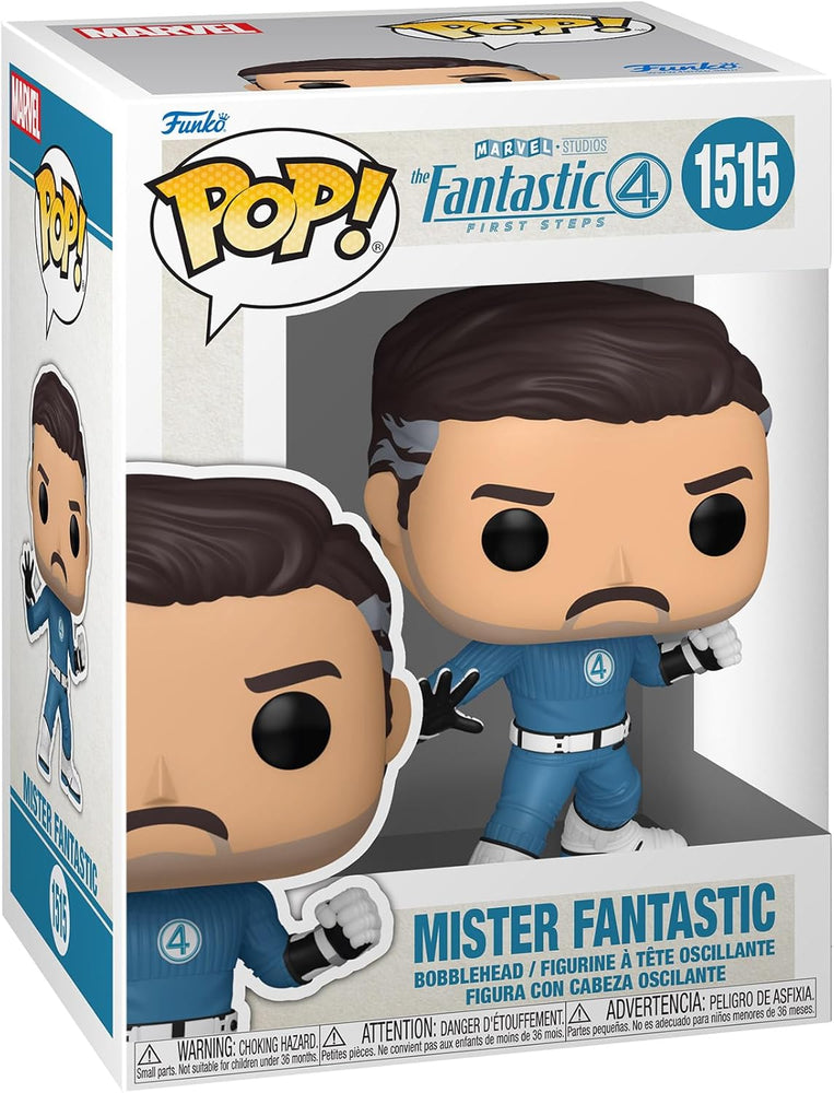 Funko Pop! Marvel: The Fantastic Four: First Steps - Mr.Fantastic - Fantastic Four (2025) - Collectable Vinyl Figure
