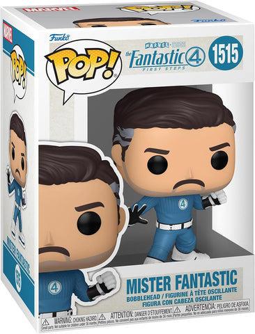 Funko Pop! Marvel: The Fantastic Four: First Steps - Mr.Fantastic - Fantastic Four (2025) - Collectable Vinyl Figure