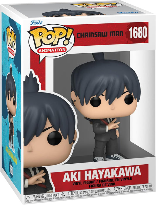 Funko Pop! Animation: Chainsaw Man: AKI HAYAKAWA Vinyl Figure #1680