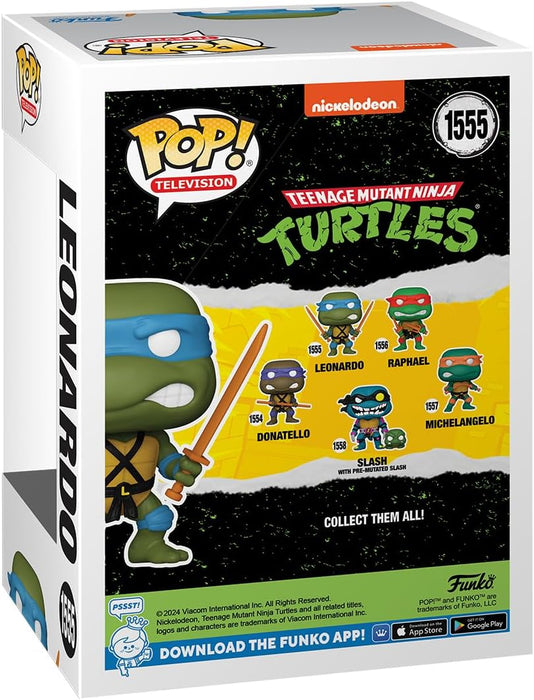 Funko Pop! TV: Teenage Mutant Ninja Turtles - Leonardo Vinyl Figure #1555