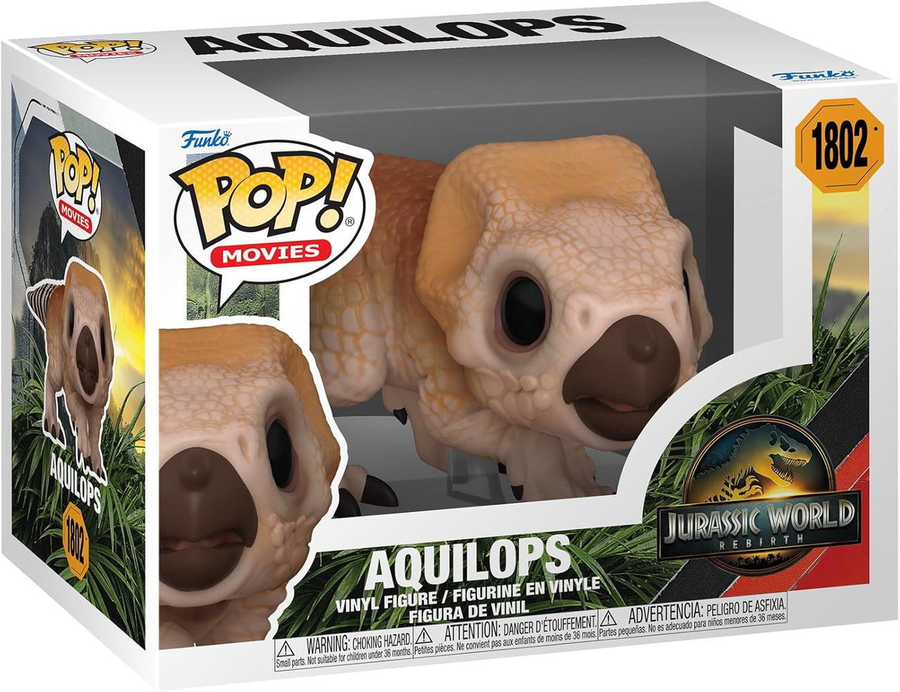 Funko Pop! Movies: Jurassic World: Rebirth - Aquilops - Collectable Vinyl Figure