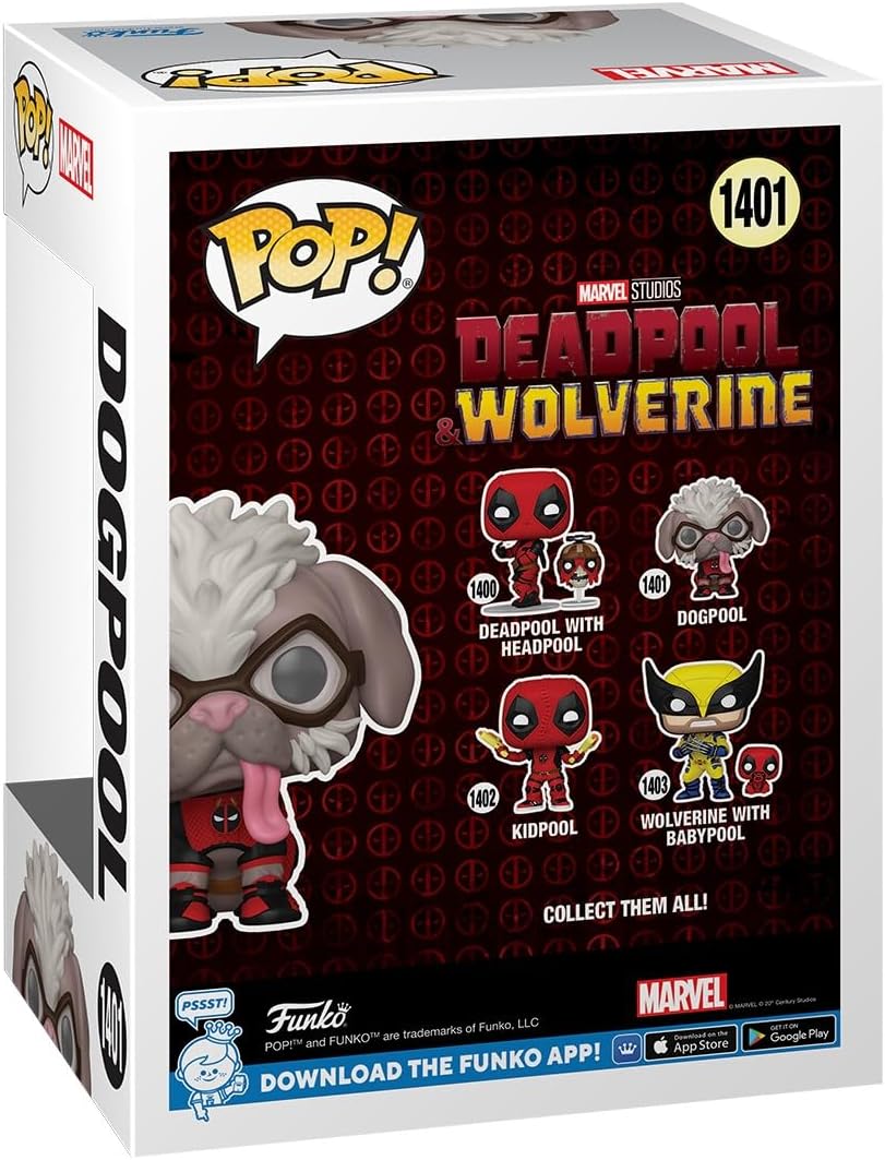 Funko Pop! Marvel: Deadpool & Wolverine - Dogpool Vinyl Figure