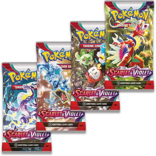 Pokemon TCG Trading Cards - Booster Pack x1 (10 Cards per pack) - Scarlet & Violet