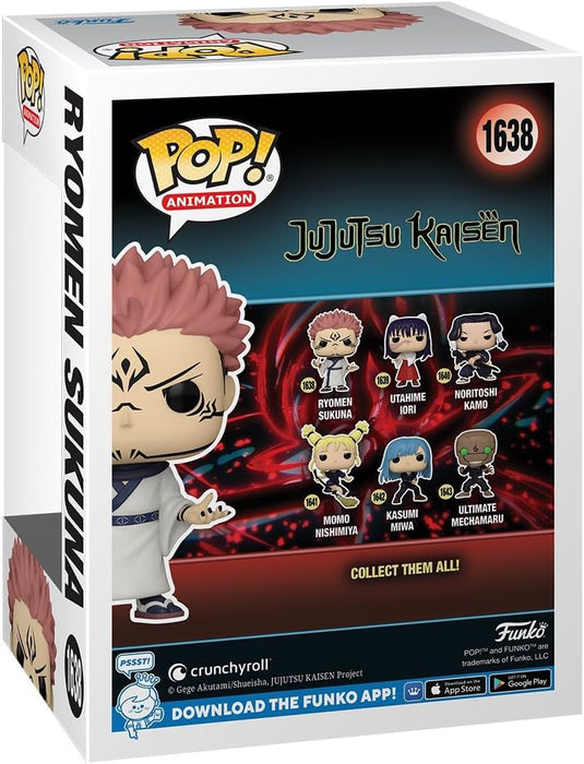 Funko POP Animation: Jujutsu Kaisen - Ryomen Sukuna #1638 Vinyl Figure